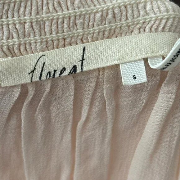 Anthropologie Ombre Pyramid Skirt - pink Women's S - Picture 4 of 4